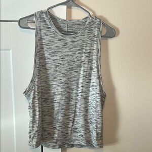 Lululemon Athletica Black and White Tank Top